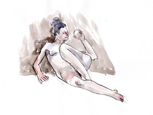 Mixed Media on A4 paper, 45 euro