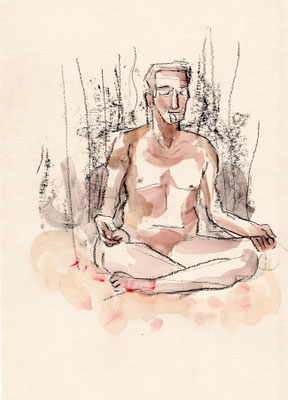 Mixed Media on A4 paper, 45 euro