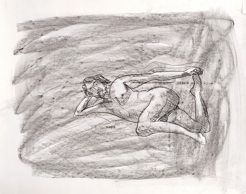 Charcoal on +/-A3 paper, 85 euro