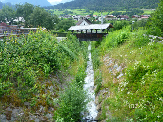 THE bridge across THE river