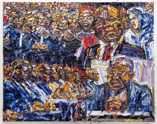 African Union bei Putin (Expoforum St.Petersburg)/ Vorsitzender Azali Assoumani