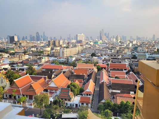 Bangkok vom Golden Mountain