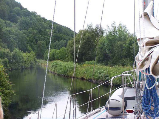 Crinan-Kanal in Schottland