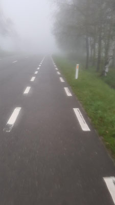 Belgien im Nebel