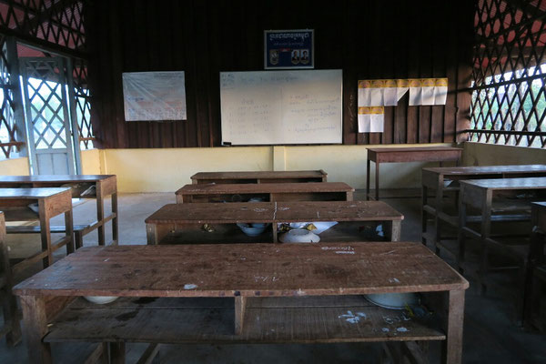 Salle de classe, Cambodge