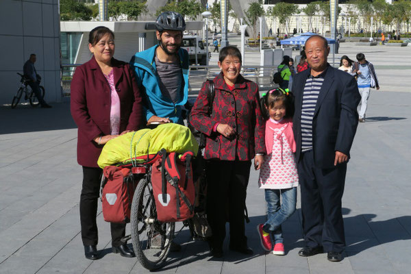 Pause photo sur le chemin de la gare routière