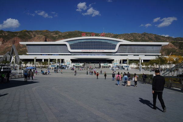Gare ultra moderne de Xining