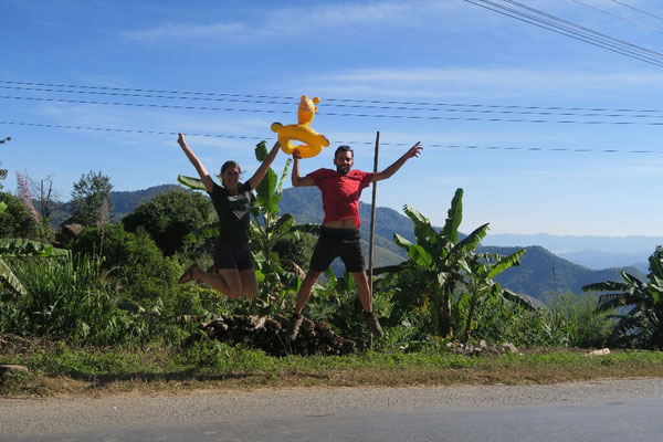 Ca y est, dernier gros col du voyage!! Enfin, il parait...