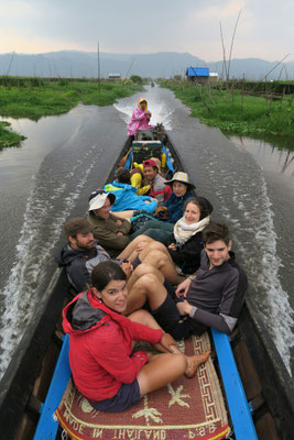 Sur le lac Inla