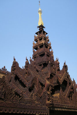 Monastère en teck de Nat Taung Kyaung