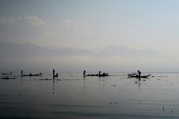 Pêcheur sur le lac Inle