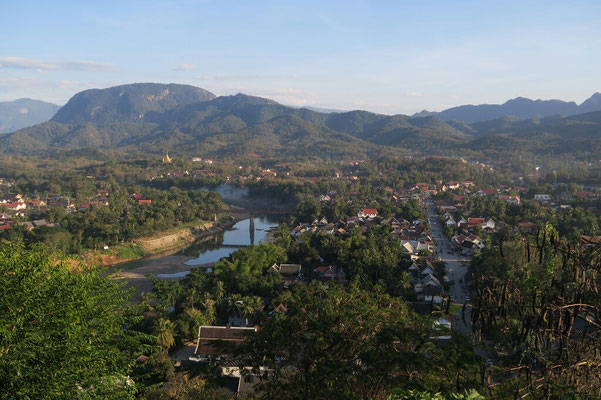 Luang Prabang depuis la colline
