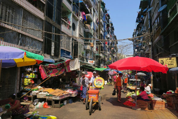 Marché de Yangon