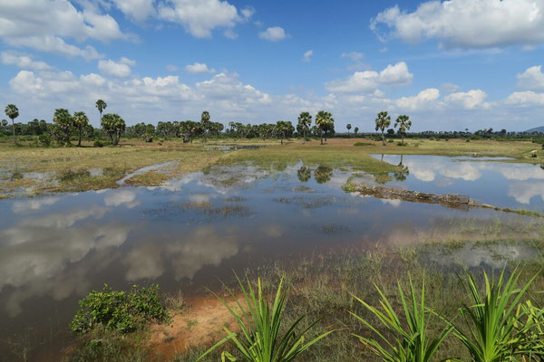 On approche de Siem Reap