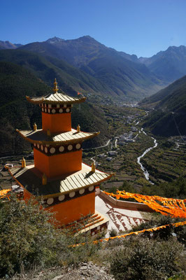Stupa perchée