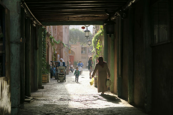 Ruelle du vieux Kashgar