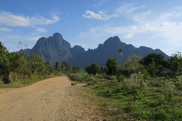 Dans les environs de Vang Vieng