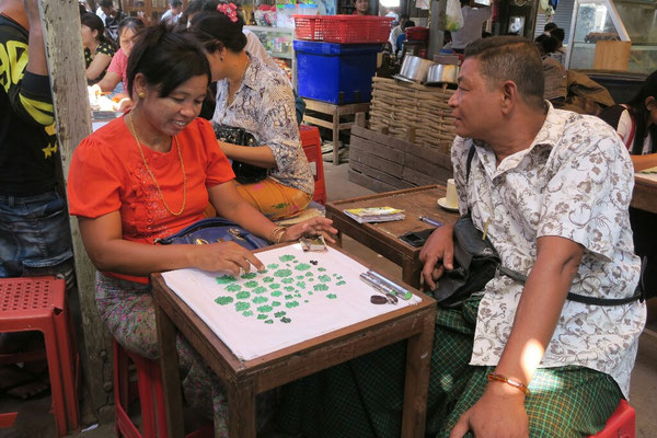 Marché au jade - Mandalay