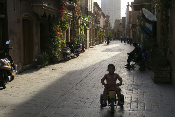 Les ruelles du vieux Kashgar
