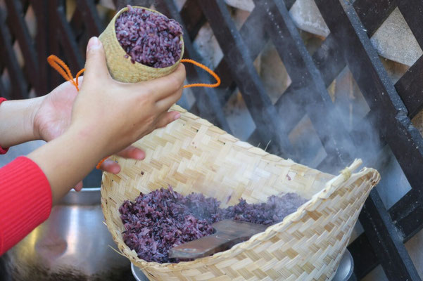 Le sticky rice, emblème du Laos