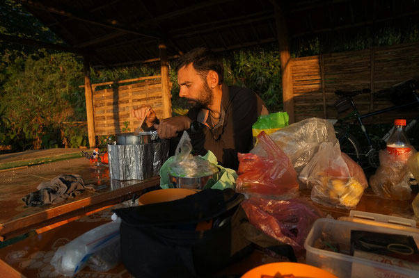 Preparation du repas du soir