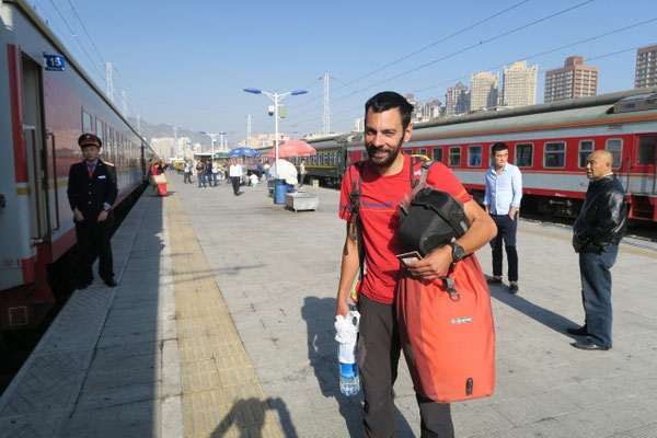 Arrivée à Lanzhou