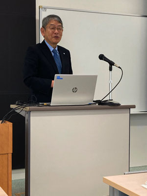 開会挨拶 須賀英之 センター長(宇都宮共和大学学長)