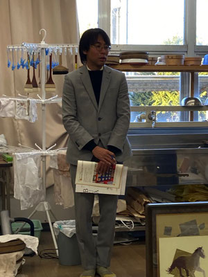 講師 繁村周先生(文星芸術大学 講師)