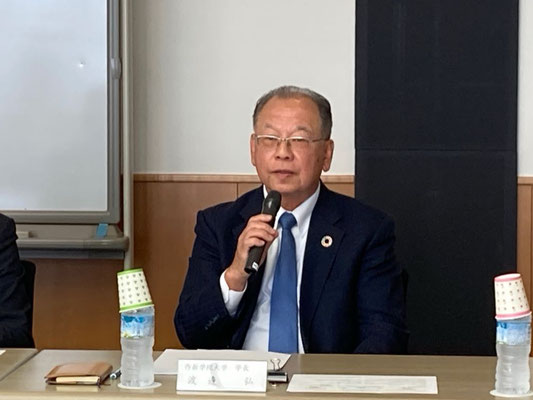 渡邊弘 運営協議会副会長(作新学院大学学長)