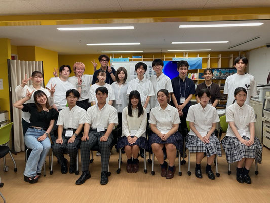 高大連携フォーラムに参加した高校生と大学生