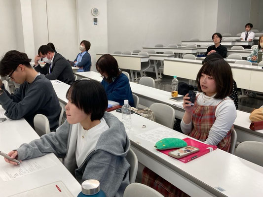 会場でのディスカッション