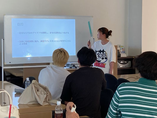 研究テーマリーダー廣田美姫君と学生研究員