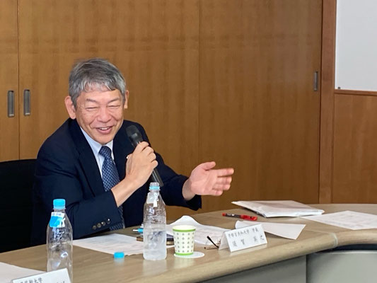 司会進行：須賀英之センター長（宇都宮共和大学学長〉