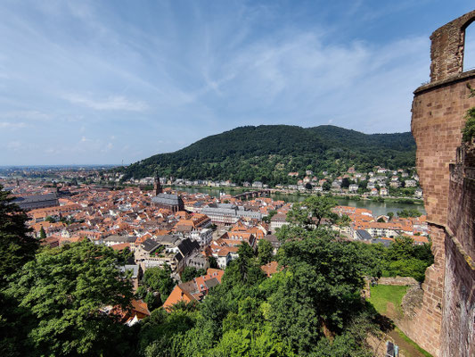 Heidelberg von oben