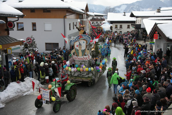 Faschingsumzug Niederndorf / Tirol 2013