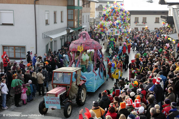 Faschingsumzug Niederndorf / Tirol 2010