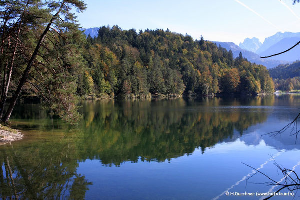 Hechtsee bei Kufstein im Herbst