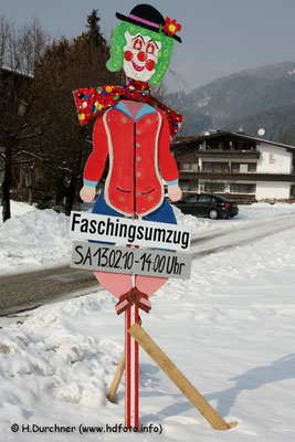 Faschingsumzug Niederndorf / Tirol 2010