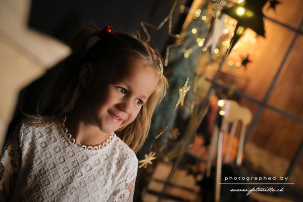 Family Kinder Weihnachts Foto Shooting Bern