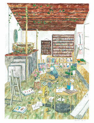 「今日も、絵描日和」