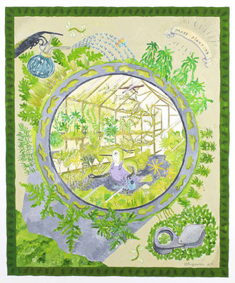 「Moss planting」