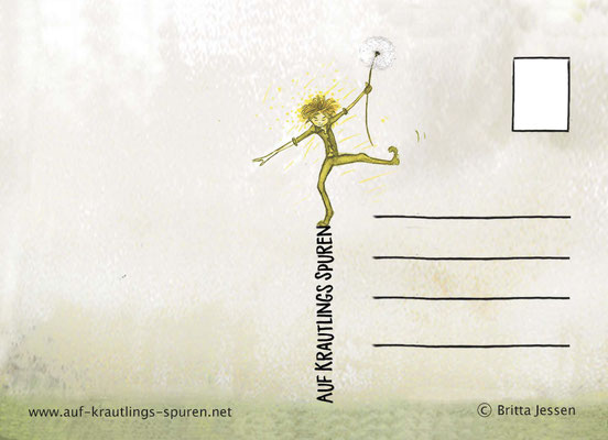 Kräuterkarte | Postkarte © Britta Jessen