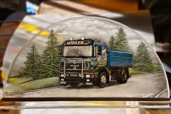 LKW n.Kw. Tagansicht