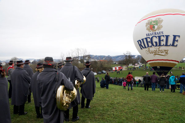 Nikolaus Ballonstart Christkindl - Dezember 2015