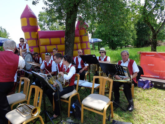 MV Christkindl beim Dorffest in Schwaming - Juli 2015