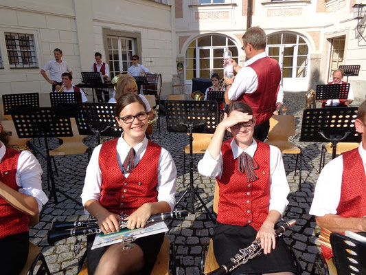 Ein heißer Sommerabend im Schloss Lamberg 