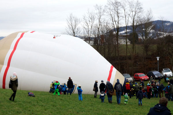 Nikolaus Ballonstart Christkindl - Dezember 2015