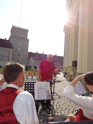 Schlosskonzert Juli 2015 - Schloss Lamberg Steyr - Leitung: Karl Heinz Heimberger