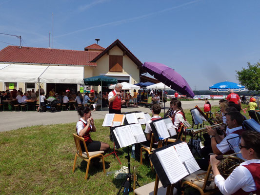 MV Christkindl beim Dorffest in Schwaming - Juli 2015