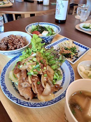 大豆ミートの焼肉